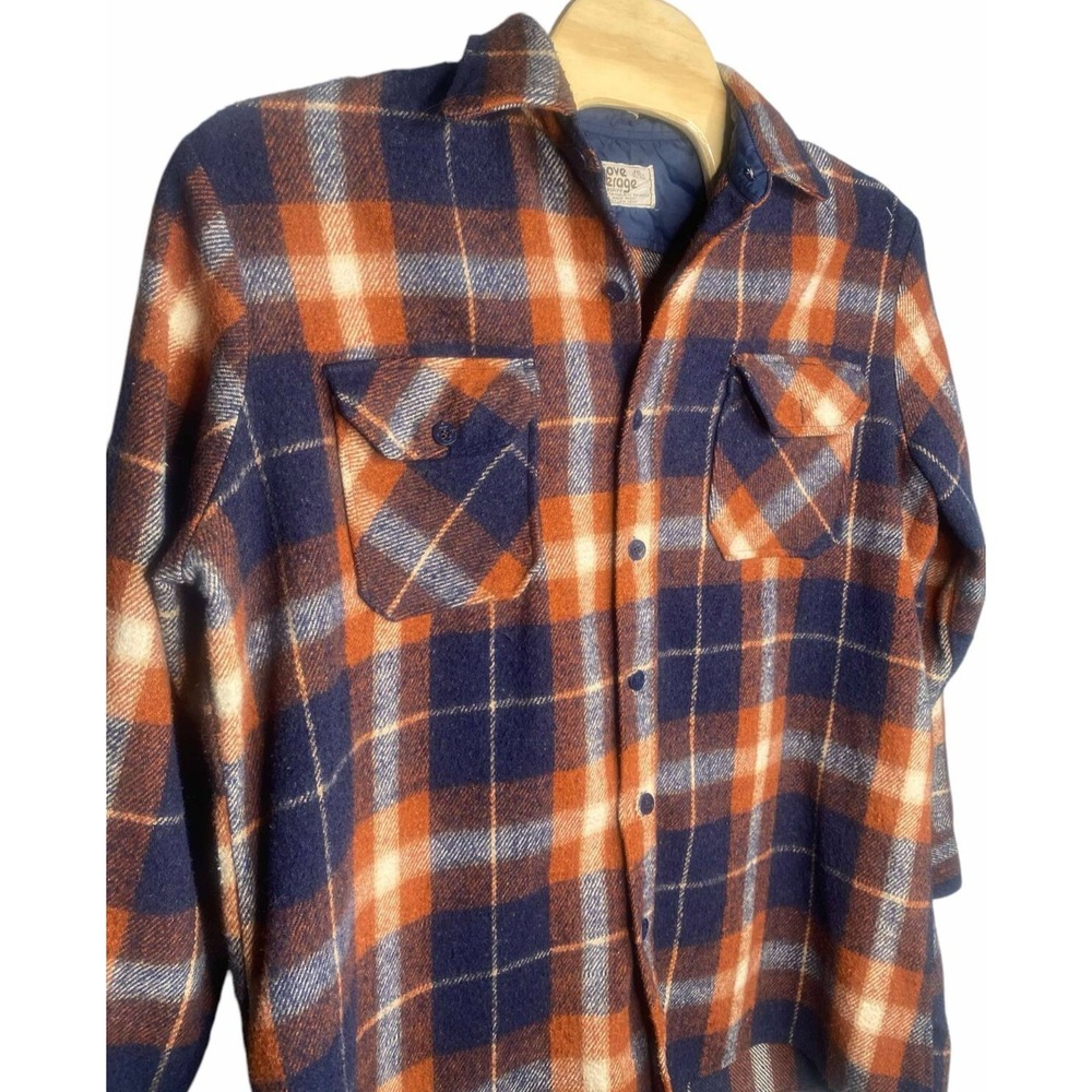 Above Average by Pennshire men's coat chore barn plaid button down size XXL tall - Picture 2 of 6